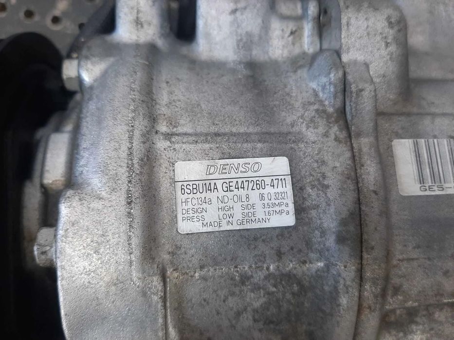 compresor clima ac 2.0 d n47d20c bmw seria 5 f11 f10 seria 3 f30 f31 447260-4711