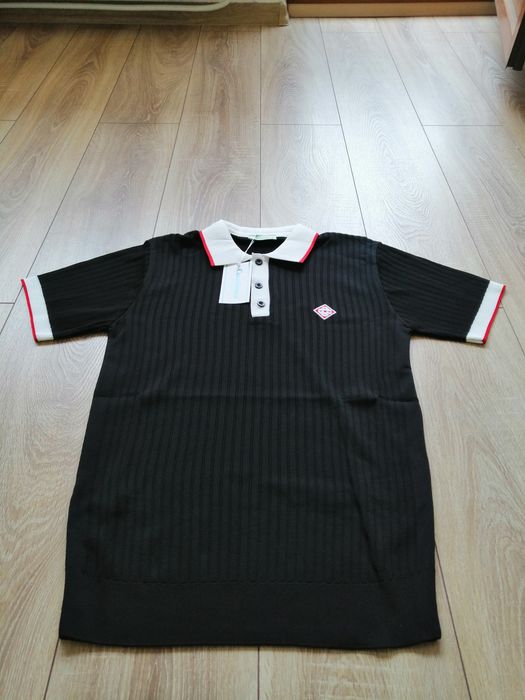 Casablanca мъжка тениска в черен цвят с яка S M L XL