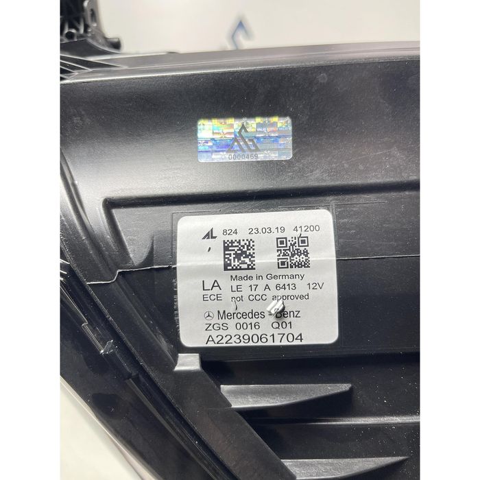 Ляв фар за mercedes s-class w223 digital light - a2239061704