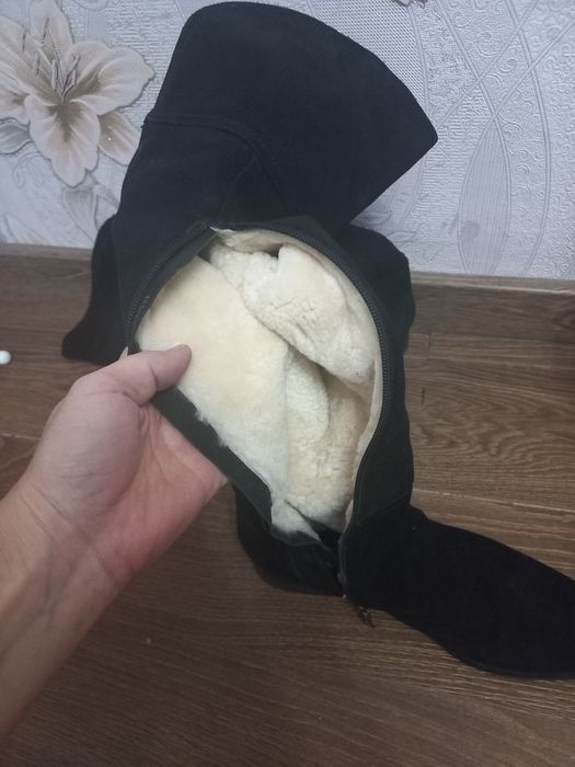 Зимние сапоги натуралка