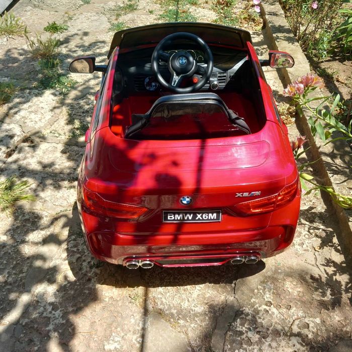 Акумулаторна кола БМВ Х6М - използван (като нов )