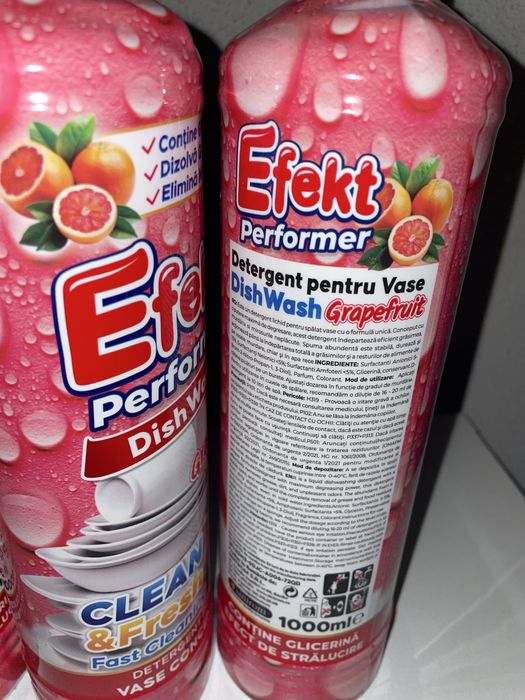 5 buc detergent de vase concentrat la 1 litru