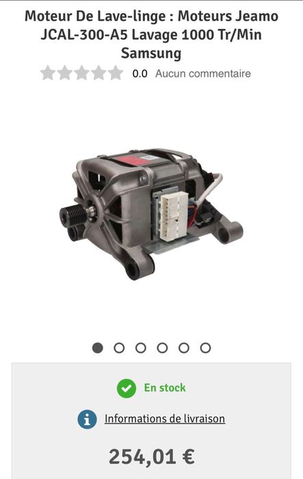 Motor Mașină de Spălat JCAL-300-A5 (Nou) - Compatibil Samsung