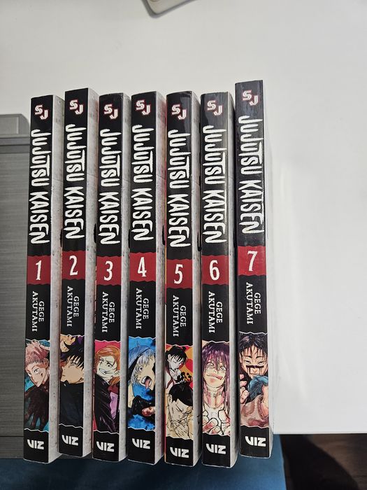 Colecție JUJUTSU Kaisen 1-7