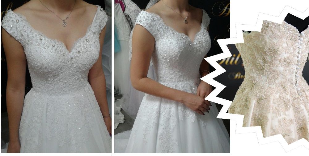 Ocazie!!! Rochie de mireasa superba M/L, de vânzare sau închiriat