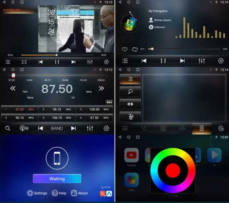 Navigatie Android VW Touran 2003-2010, 8Core, 2G + 32G , MONTAJ INCLUS