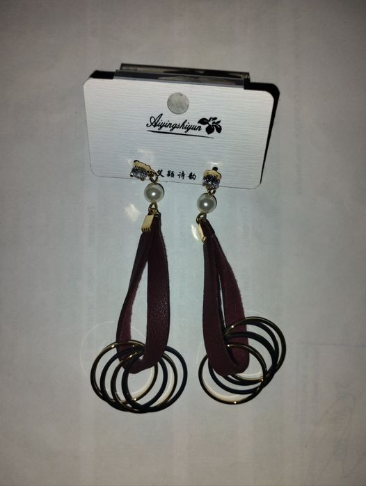 Серьги, ожерелья, браслет