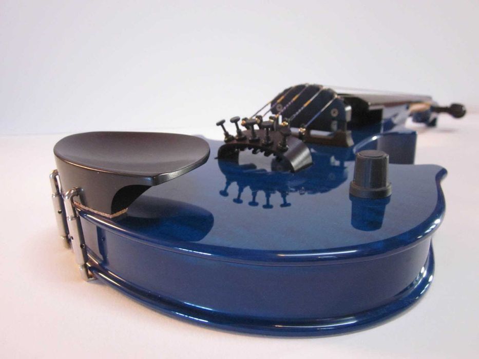 Transluc Blue Flamed Maple Rare 5 String ZETA Jazz Fusion Electric