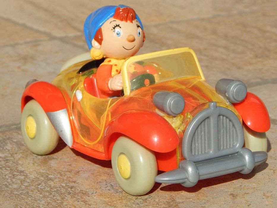 Jucarie masinuta epoca BonBon Buddies "Noddy and his car" Franta 2003