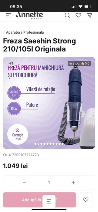 produse aparate manichiura pedichiura