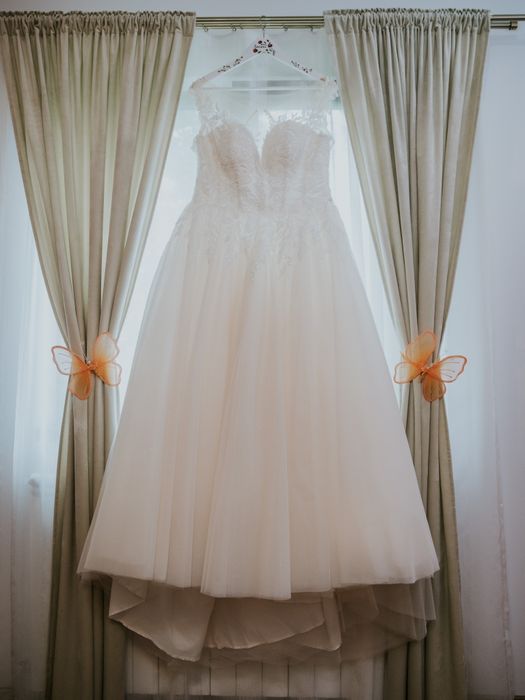 Vând rochie de mireasa creație Barbara Langellotti Atelier!