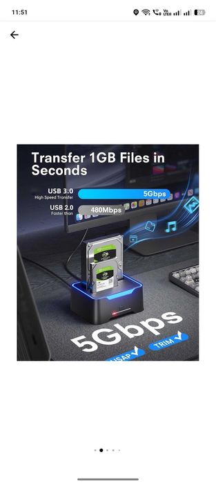 HDD docking station 2.5&3.5