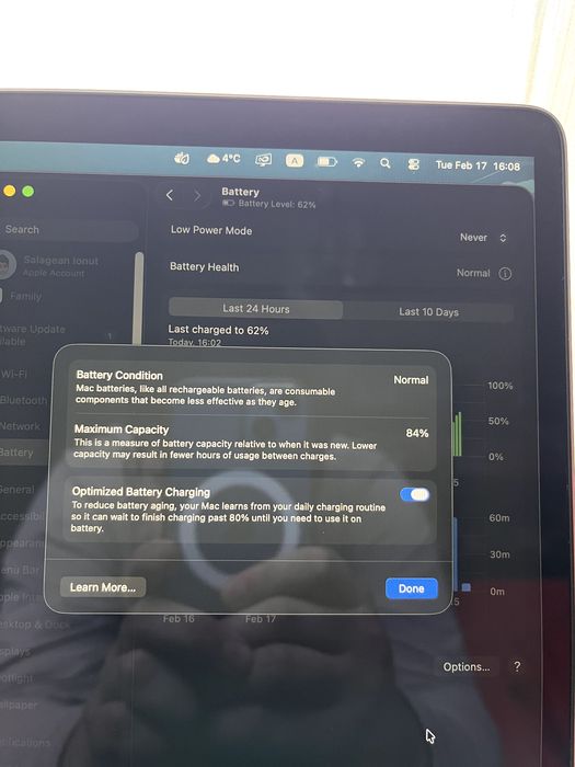 Macbook Air M1 8gb 256GB SSD