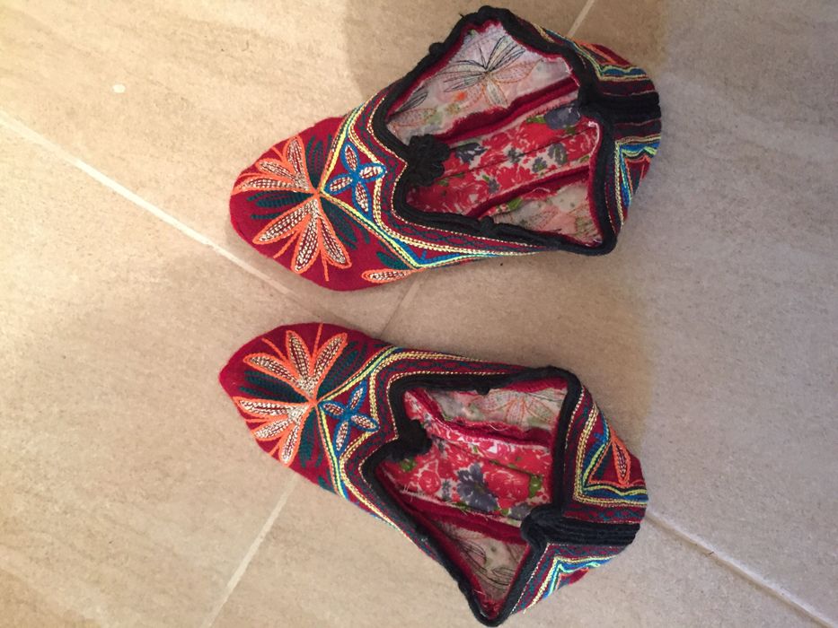 Дамски терлици ръчно изработени
