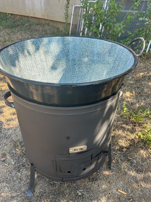 Ceaun 70 l cu soba și capac