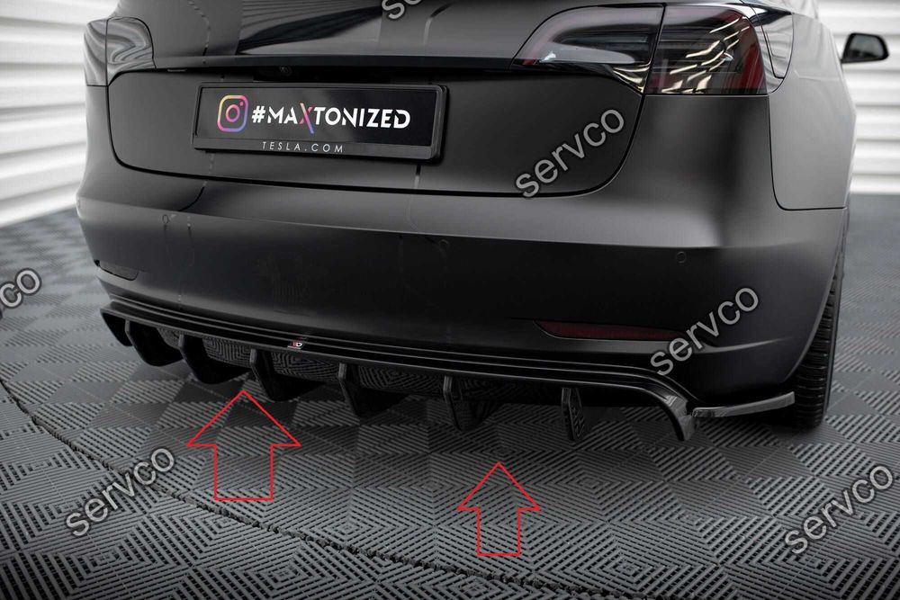 Pachet Body kit tuning Tesla Model 3 2017-2023 v3 - Maxton Design
