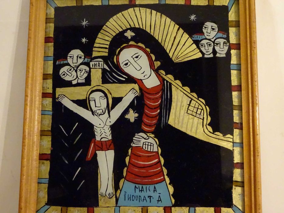 Icoana Maica Domnului Indurerata, pictura din Nicula