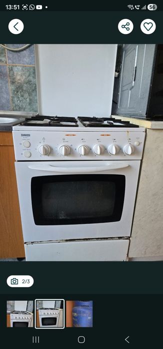 Aragaz Zanussi cu butelie