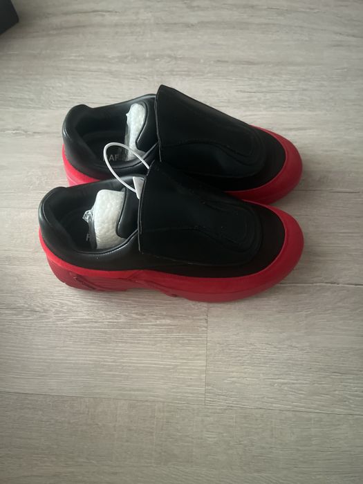 Кроссовки raf simons antei красно черные