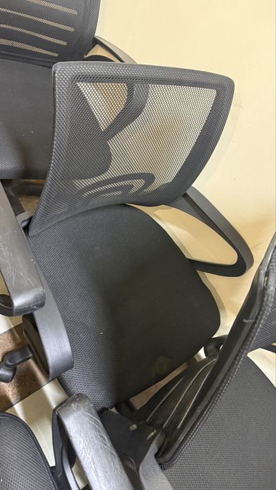 Кресла сетчатые, офисные стулья на колесиках «Zeta»