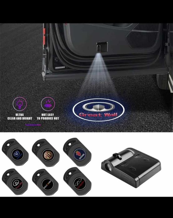 Proiector laser pentru portiera + cadou