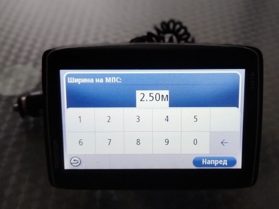 TomTom Go 825 live Truck