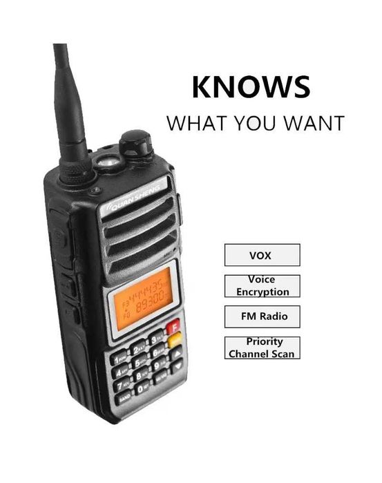 Quansheng TG-UV2 Plus  10W радиостанция с голям обхват, 10 км 4000 mAh