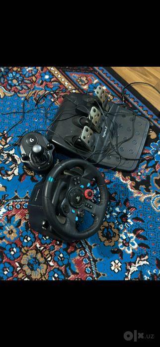 Руль Logitech g29 с педалями и коробкой передач