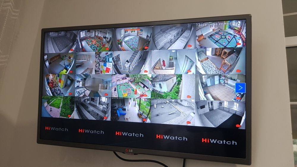 Обслуживание камер видеонаблюдение