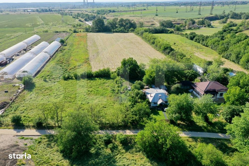 Teren EV si IV cu casa, 29.600 mp, utilitati si acces facil, Albesti