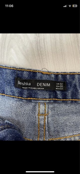 Pantaloni scurti denim,Bershka