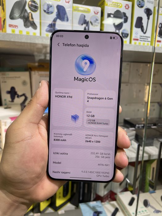Honor X9d 12/256 gb arzoon