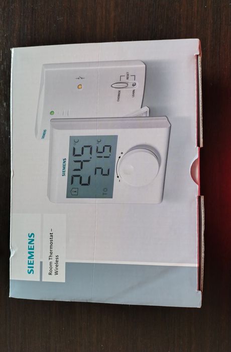 Termostat de camera wireless Siemens RDH100RF/SET