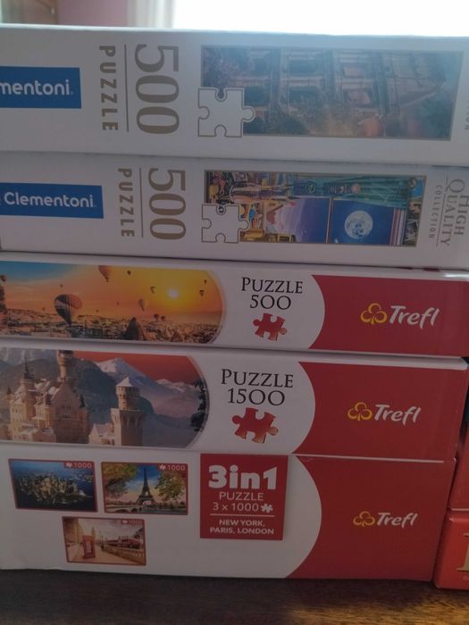 Пъзели Trefl, Castorland, Clementoni, Black sea