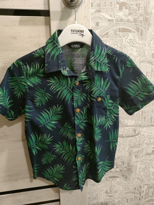 Рубашки на мальчика 3-5 лет