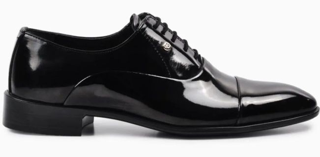 Pantofi piele lăcuită Pierre cardin mărimea 45 noi cu eticheta
