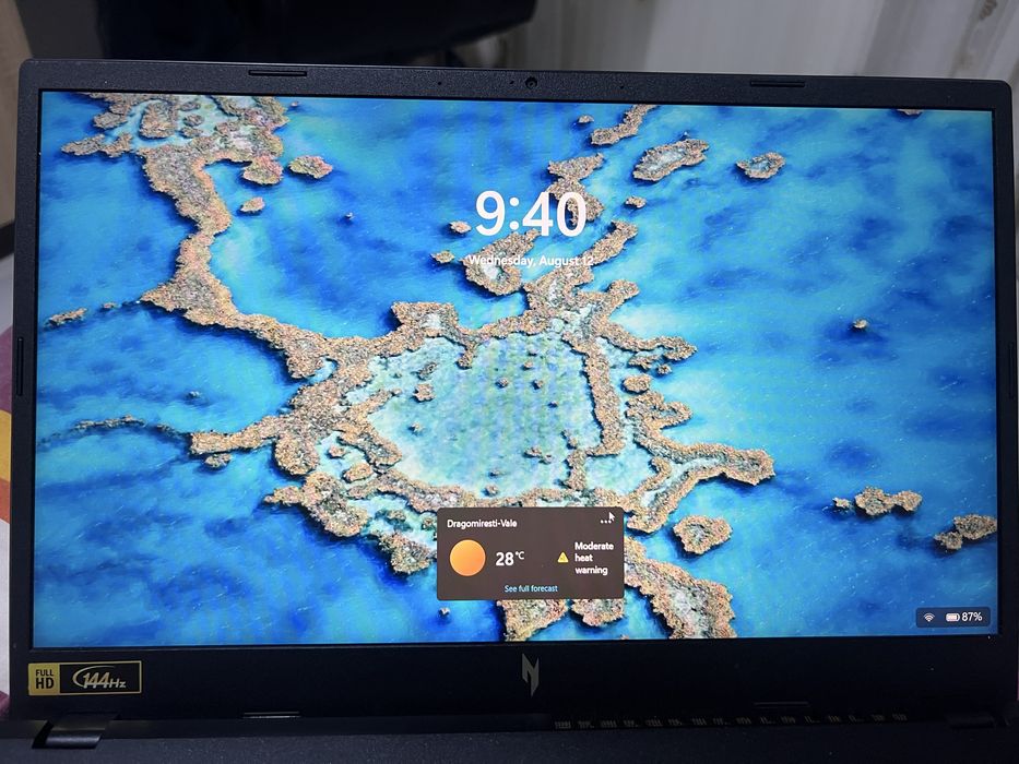 Vând Laptop Gaming Acer Nitro Rtx 4050, 144 HZ