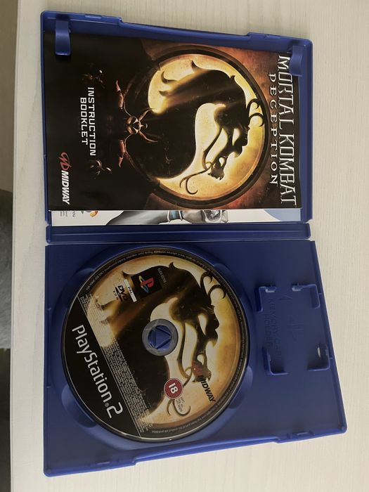 Mortal Kombat Deception Playstation 2 Игра