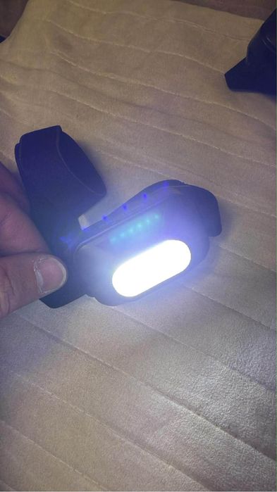 lanternă frontală tip COB LED