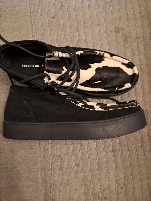 Pantofi Zara piele,41 model Vuitton