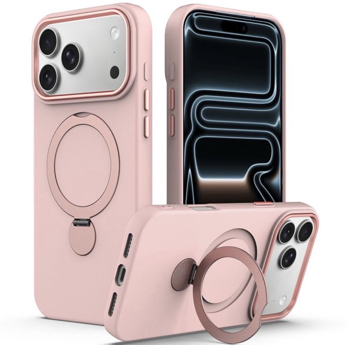 Iphone 17 PRO 18 PRO - Husa Magsafe Anti Soc Inel Rabtabil