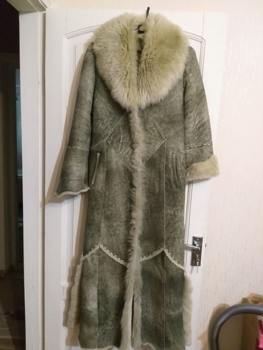 Шикарная дублёнка новая натуралка.Италия. М-Л (смФотки)
