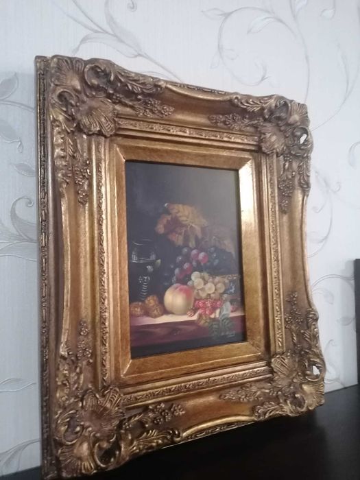 Tablou, Pictura in ulei, Cadru baroc