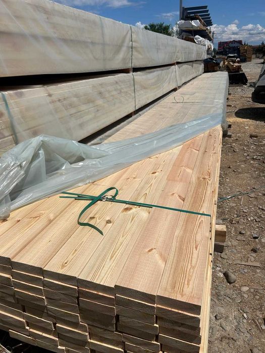Grinzi KVH - 13 metri IMBINATE IN DINTI Pin Silvestru –45x145x13000mm