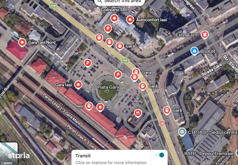 Apartament 3 cam ,Gara ,bloc turn,D
