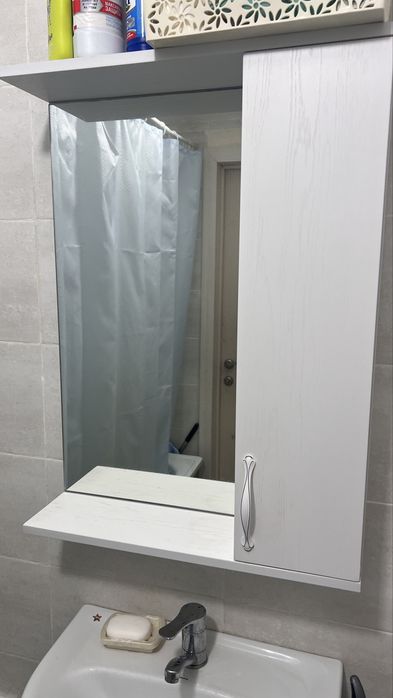 Продам зеркало шкаф в ванную, МДФ