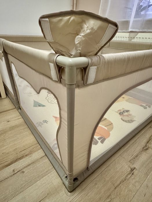 Tarc de Joaca Lionelo Willow 127x187 + Covor Joaca Spuma