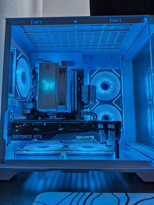 Pc gaming rtx 3070 full white
