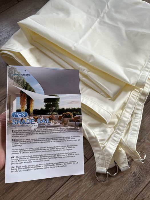 Vela de umbrire 2m pe 2m waterproof shade sail