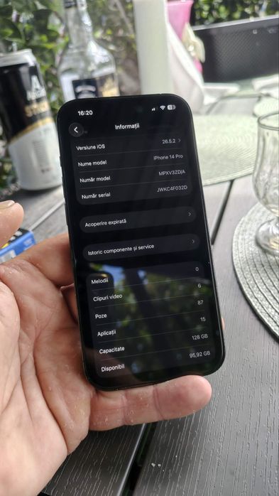Vand schimb iphone 14 pro 128 gb